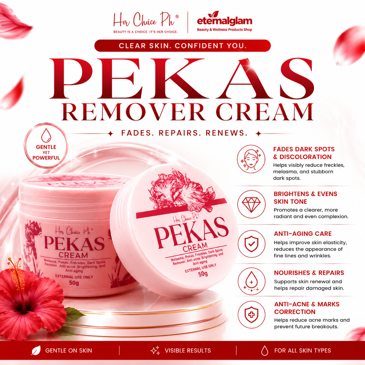 Pekas Remover Cream