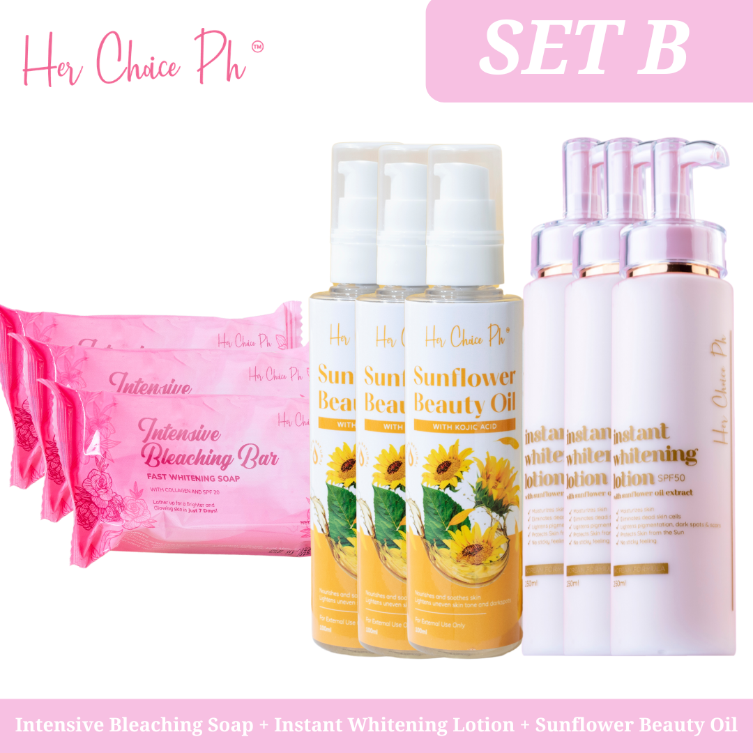 Set B Whitening Combo For Moms
