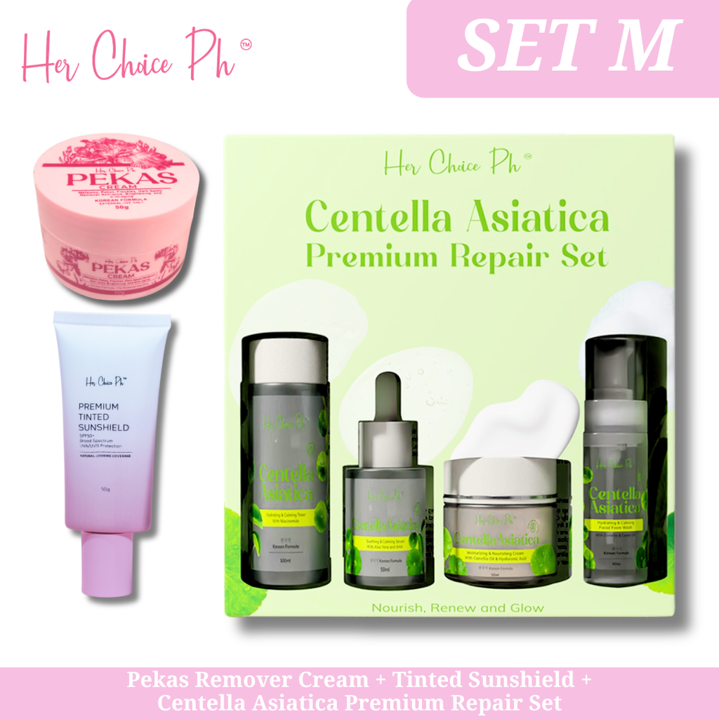 Set M: Korean Glass-Looking Skin + Anti-Aging Set